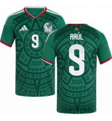 Men 9 Mexico Raul Jimenez 2026 Replica White Jersey 1 Men 9 Mexico Raul Jimenez 2026 Replica White Jersey 1
