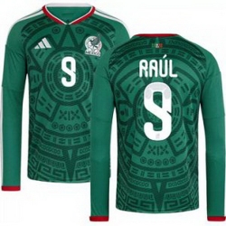 Men 9 Mexico Raul Jimenez 2026 Replica White Jersey 2