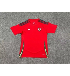 Wales Home Red 2024 Soccer Jersey Wales Home Red 2024 Soccer Jersey