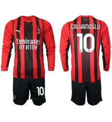 Men AC Milan Long Sleeve Soccer Jerseys 509 Men AC Milan Long Sleeve Soccer Jerseys 509