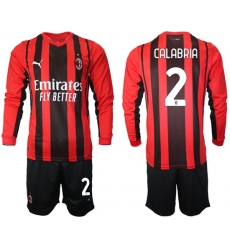 Men AC Milan Long Sleeve Soccer Jerseys 513 Men AC Milan Long Sleeve Soccer Jerseys 513