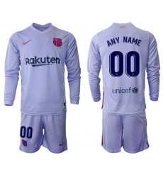 Men Barcelona Long Sleeve Soccer Jerseys 533 Customized Men Barcelona Long Sleeve Soccer Jerseys 533 Customized