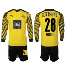 Men Borussia Dortmund Long Sleeve Soccer Jerseys 503 Men Borussia Dortmund Long Sleeve Soccer Jerseys 503