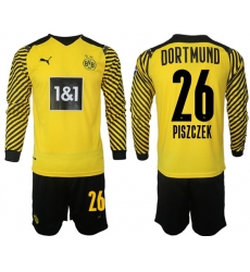 Men Borussia Dortmund Long Sleeve Soccer Jerseys 504 Men Borussia Dortmund Long Sleeve Soccer Jerseys 504