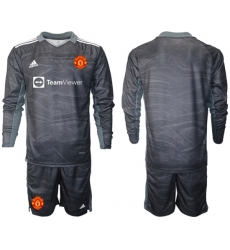 Men Manchester United Long Sleeve Soccer Jerseys 505 Men Manchester United Long Sleeve Soccer Jerseys 505