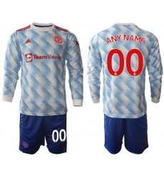 Men Manchester United Long Sleeve Soccer Jerseys 525 Customized Men Manchester United Long Sleeve Soccer Jerseys 525 Customized