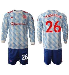 Men Manchester United Long Sleeve Soccer Jerseys 528 Men Manchester United Long Sleeve Soccer Jerseys 528