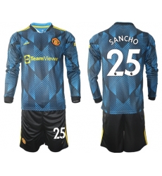 Men Manchester United Long Sleeve Soccer Jerseys 545 Men Manchester United Long Sleeve Soccer Jerseys 545