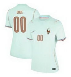 Women 00 Custom France Jersey   4