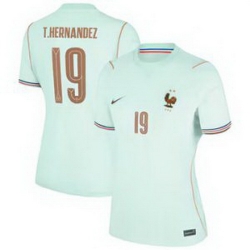 Women 19Theo Hernandez France Jersey   4