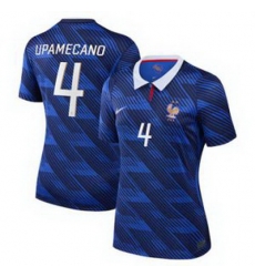 Women 4Dayot Upamecano France Jersey   3
