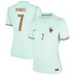 Women 7Ousmane Dembele France Jersey   4