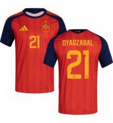 Women 21 Spain Mikel Oyarzabal World Cup 2026 Away Replica Jersey 1 Women 21 Spain Mikel Oyarzabal World Cup 2026 Away Replica Jersey 1