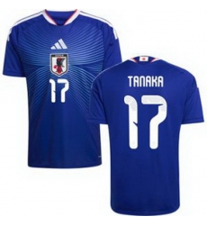 Men 17 Japan Ao Tanaka Away Replica Jersey 1 Men 17 Japan Ao Tanaka Away Replica Jersey 1