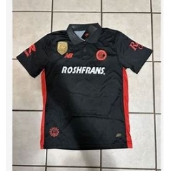 Roshfrans Black Soccer Jersey