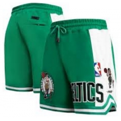 NBA Shorts Boston Celtics Green White