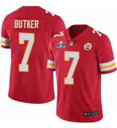 Men Nike Kansas City Chiefs 7 Harrison Butker Red Team Color Bound Stitched NFL Vapor Untouchable Limited 2024 Super Bowl LVIII Jersey Men Nike Kansas City Chiefs 7 Harrison Butker Red Team Color Bound Stitched NFL Vapor Untouchable Limited 2024 Super Bowl LVIII Jersey