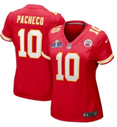 Women Kansas City Chiefs 10 Isiah Pacheco Red 2023 F U S E Vapor Untouchable Limited Stitched 2024 Super Bowl LVIII Jersey Women Kansas City Chiefs 10 Isiah Pacheco Red 2023 F U S E Vapor Untouchable Limited Stitched 2024 Super Bowl LVIII Jersey