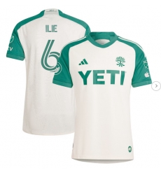 Mens Austin FC Ilie Sanchez adidas Tan 2024 The Armadillo Kit Authentic Player Jersey Mens Austin FC Ilie Sanchez adidas Tan 2024 The Armadillo Kit Authentic Player Jersey