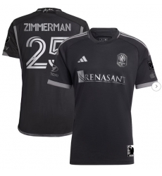 Mens Nashville SC Walker Zimmerman adidas Black 2023 Man In Black Kit Authentic Player Jersey Mens Nashville SC Walker Zimmerman adidas Black 2023 Man In Black Kit Authentic Player Jersey