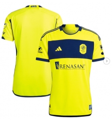 Mens Nashville SC adidas Yellow 2024 The 615 Kit Authentic Jersey Mens Nashville SC adidas Yellow 2024 The 615 Kit Authentic Jersey