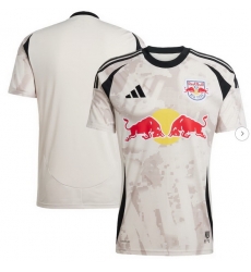 Men's New York Red Bulls adidas Tan 2025 Stone Replica Jersey Men's New York Red Bulls adidas Tan 2025 Stone Replica Jersey
