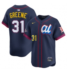 Men American League 31 Riley Greene Navy 2025 All Star Edition Limited Stitched Baseball Jersey Men American League 31 Riley Greene Navy 2025 All Star Edition Limited Stitched Baseball Jersey