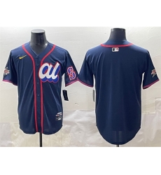 Men American League Seattle Mariners Blank Navy 2025 All Star Edition Limited Stitched Baseball Jersey Men American League Seattle Mariners Blank Navy 2025 All Star Edition Limited Stitched Baseball Jersey