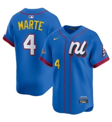 Men National League 4 Ketel Marte Blue 2025 All Star Edition Limited Player Jersey Stitched Baseball Jersey Men National League 4 Ketel Marte Blue 2025 All Star Edition Limited Player Jersey Stitched Baseball Jersey