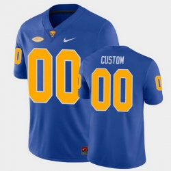 Men Women Youth Toddler Pitt Panthers Custom College Football Royal Game Jersey