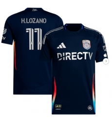 Mens San Diego FC Hirving Lozano adidas Navy 2025 State of Flow Authentic Player Jersey Mens San Diego FC Hirving Lozano adidas Navy 2025 State of Flow Authentic Player Jersey