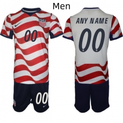 USA FIFA World Cup 2026 Soccer Red Home Jersey Custom