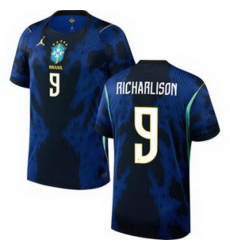 Women 9 Brazil National Team Richarlison 2026 Home Jersey 2