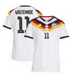Women 11Nick Woltemade Germany National Team Jersey 6 Women 11Nick Woltemade Germany National Team Jersey 6