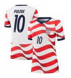 Women 10Christian Pulisic USMNT 2026 Stadium Replica Jersey 4 Women 10Christian Pulisic USMNT 2026 Stadium Replica Jersey 4