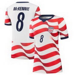 Women 8Weston McKennie USMNT 2026 Stadium Replica Jersey   4