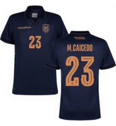 Women 23 Ecuador Moises Caicedo Away Replica Jersey 2 Women 23 Ecuador Moises Caicedo Away Replica Jersey 2