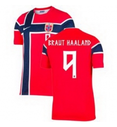 Women 9 Norway Erling Haaland 2026 Home Stadium Replica Jersey   1