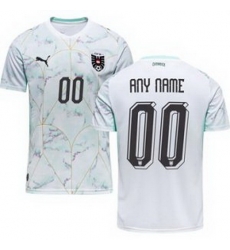Women 00 Austria Custom World Cup Away Replica Jersey  2