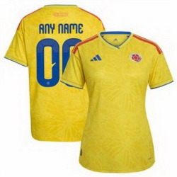 Women 00 Custom Colombia National Team Home  3