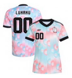 Women 00 Custom Belgium Jersey   4