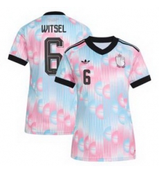 Women 6Axel Witsel Belgium Jersey   3