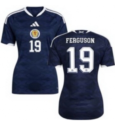 Women 19 Scotland Lewis Ferguson 2026 Home Replica Jersey 2
