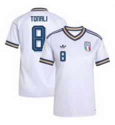 Women 8 Italy National Sandro Tonali 2026 White  4
