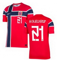 Youth 21 Norway Andreas Schjelderup Home Stadium Replica   1