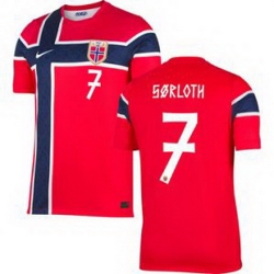Youth 7 Norway Alexander Sorloth Home Stadium Replica   1