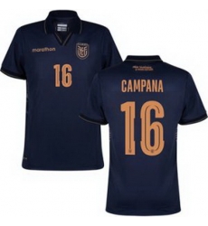 Youth 16 Ecuador Leonardo Campana Away Replica Jersey 2 Youth 16 Ecuador Leonardo Campana Away Replica Jersey 2