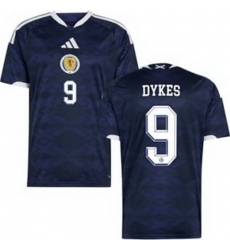 Youth 9 Scotland Lyndon Dykes 2026 Home Replica Jersey 1 Youth 9 Scotland Lyndon Dykes 2026 Home Replica Jersey 1