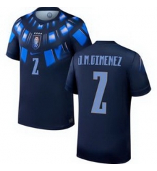 Youth 2 Uruguay Jose Maria Gimenez Away Replica Jersey World   2