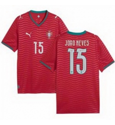 Youth 15 Portugal Joao Neves Home Replica Jersey 1 Youth 15 Portugal Joao Neves Home Replica Jersey 1